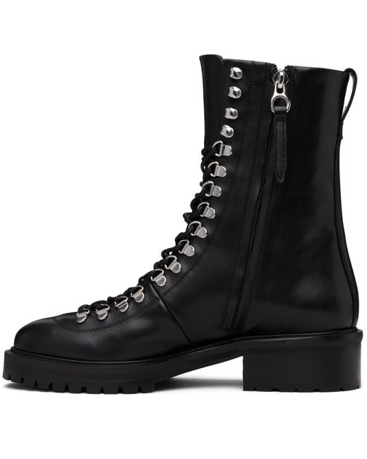 Aeyde Black Aspen Ankle Boots