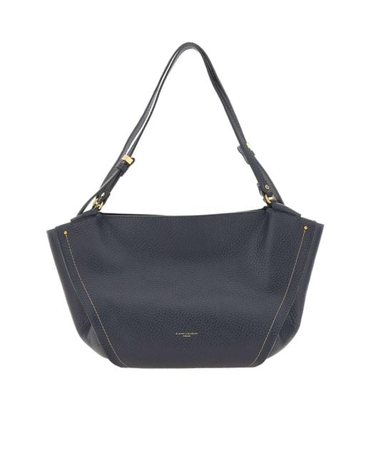 Gianni Chiarini Blue Bloom Tulip Shoulder Bag