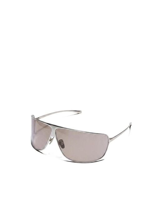Gucci White Mask Frame Sunglasses for men