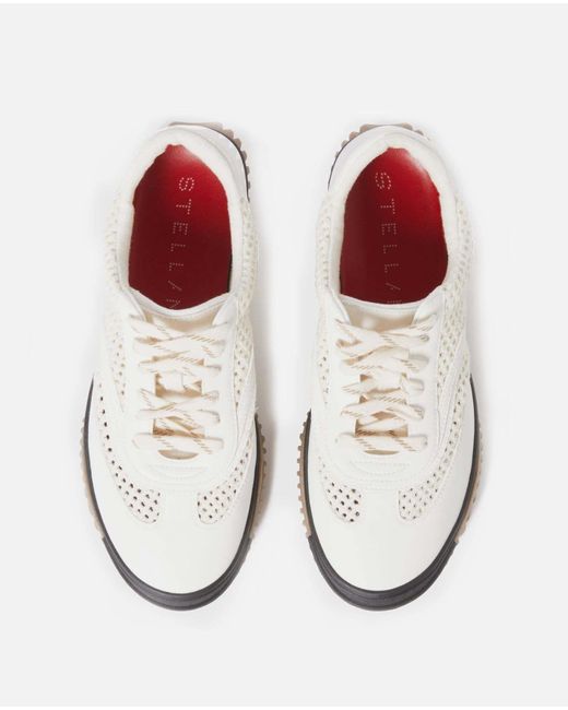 Stella McCartney White Round Toe Sneakers