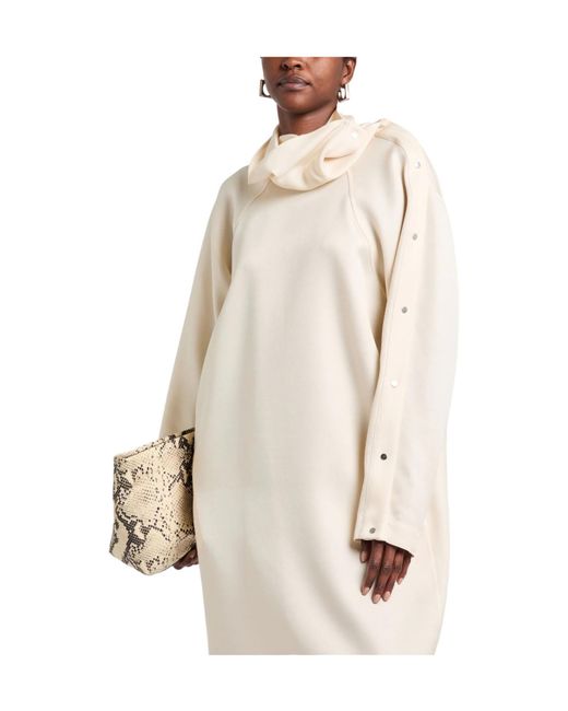 Burberry Natural Midi Dresses
