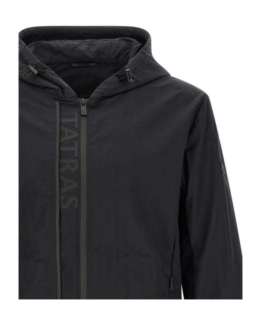 Tatras Blue Audee Hooded Zip Jacket for men