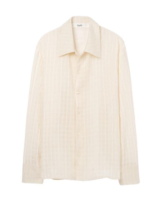 Séfr White Ignacio Shirt for men