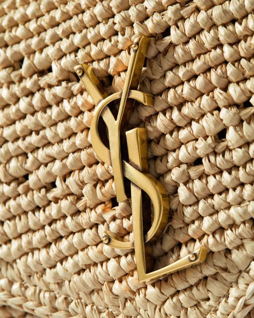 Saint Laurent Metallic Loulou Logo Plaque Small Shoulder Bag