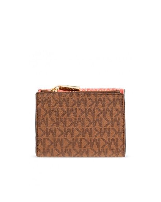 MICHAEL Michael Kors Pink Jet Set Monogram Wallet