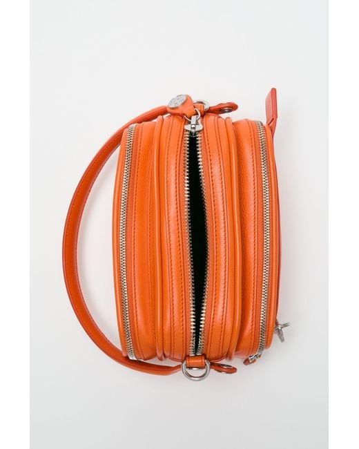 Acne Orange Camero Kit Cross Bag