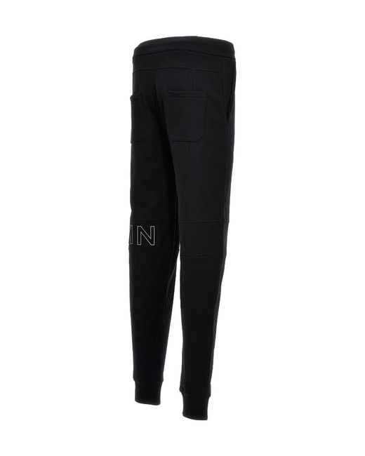 Balmain Black Sweatpants for men