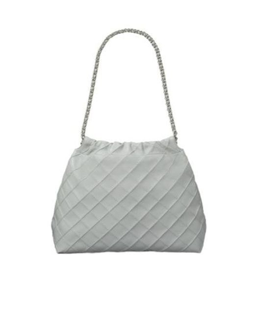 Tory Burch Gray Fleming Tote Bag