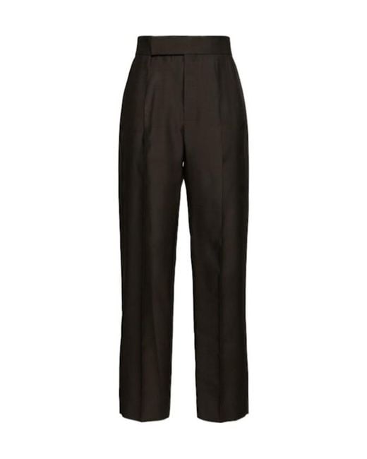 Fear Of God Black Wool Silk Pants for men