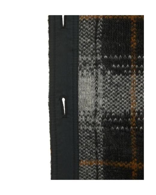 Isabel Marant Black Plaid Wool-Blend Casual Jacket