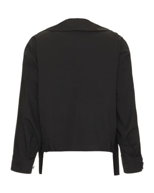 Homme Plissé Issey Miyake Black Homme Plissé Issey Miyake Parachute Jacket for men