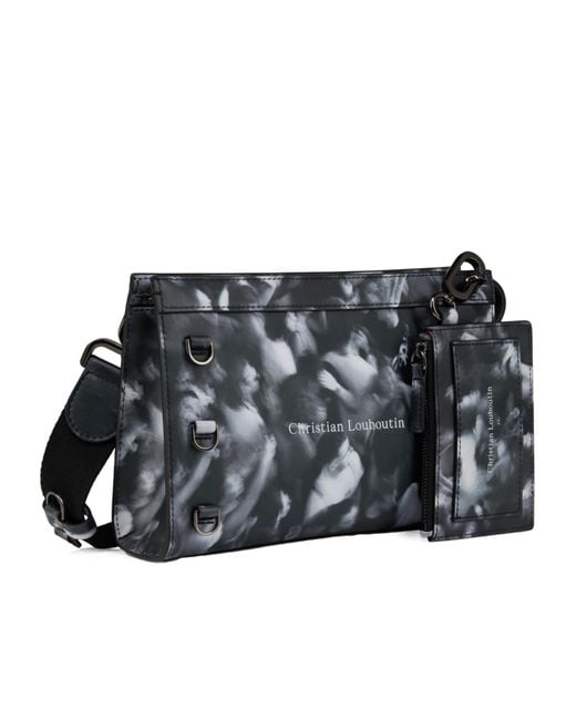 Christian Louboutin White Kosmica Cross Body Bag for men