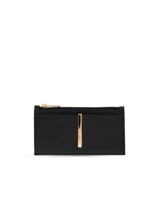 Tod's Black Zip-Up Wallet