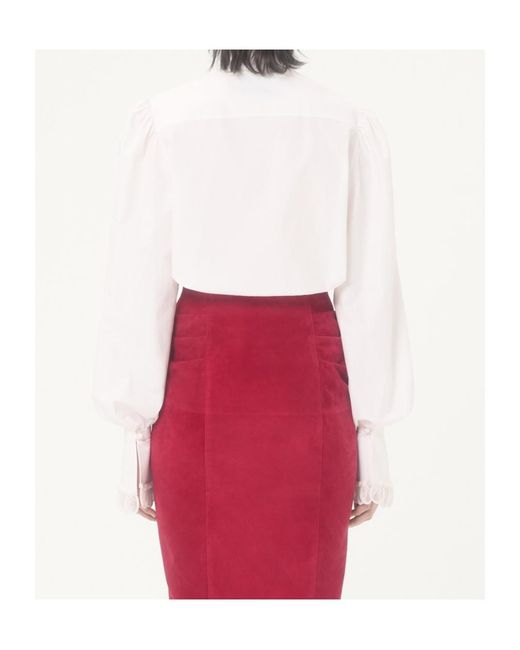 Valentino White Button-Up Long-Sleeved Shirt