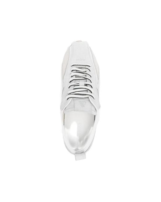 Alohas White Tb.304 Lace-Up Sneakers