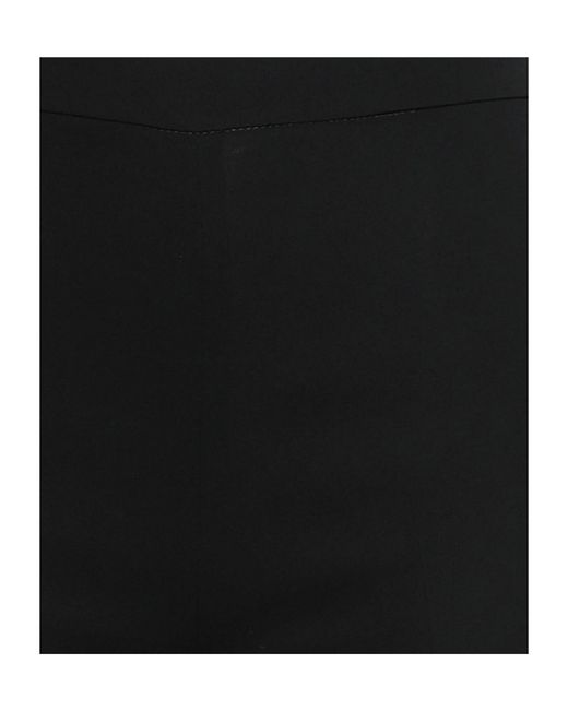 Max Mara Black Solid Flared Pants
