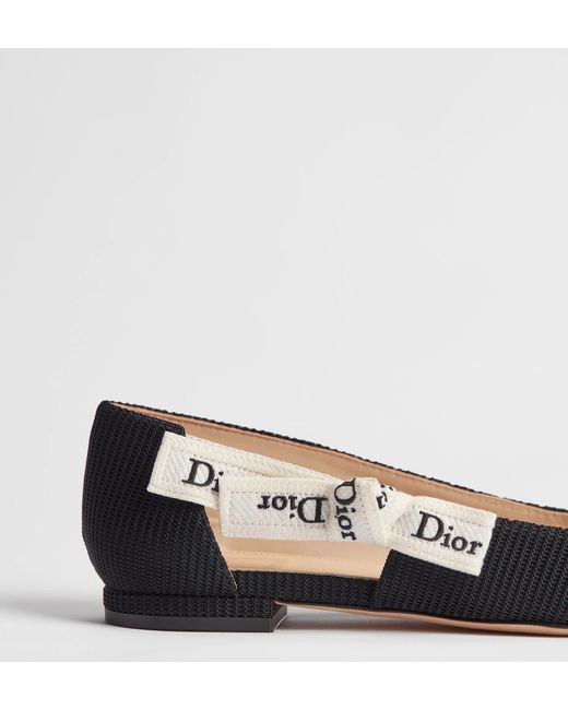 Dior Black J'A Ballet Flat