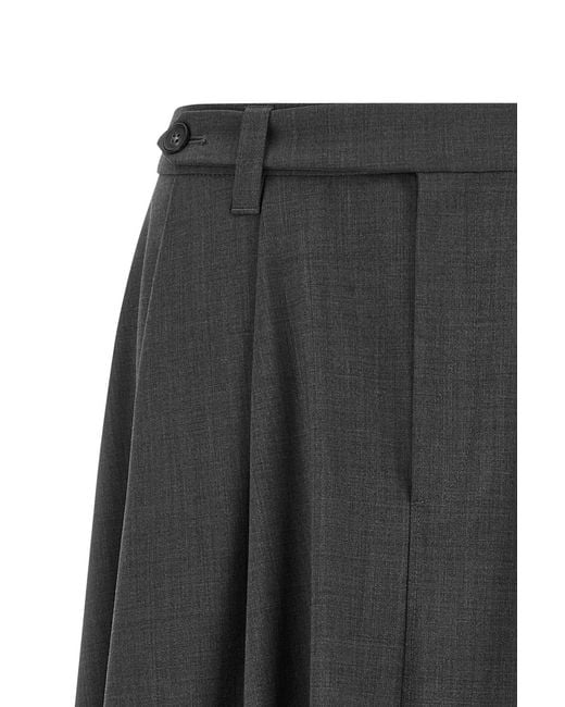 Brunello Cucinelli Black Wheel Skirt