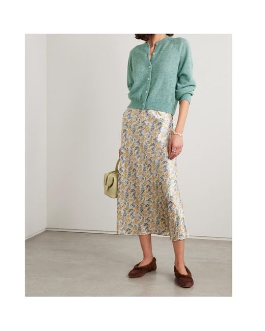 Doen Green Long-Sleeved Cardigan