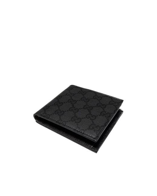 Gucci Black Gg Coin Wallet for men