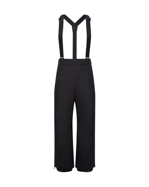 Moncler Black Grenoble Side Zipped Ski Pants for men