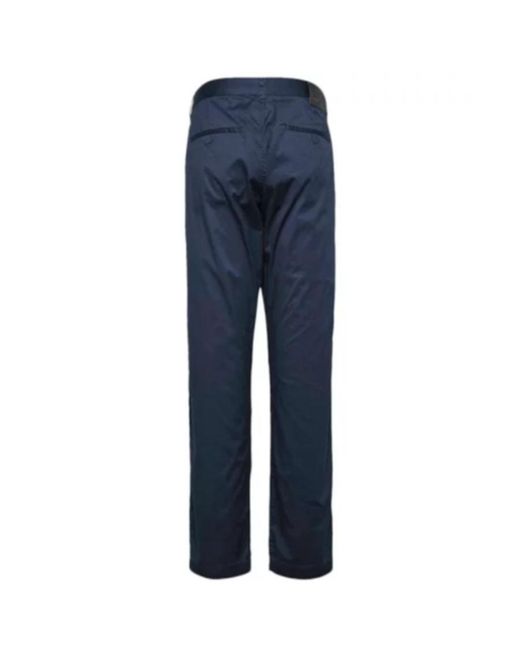 EA7 Blue Logo Details Casual Pants for men