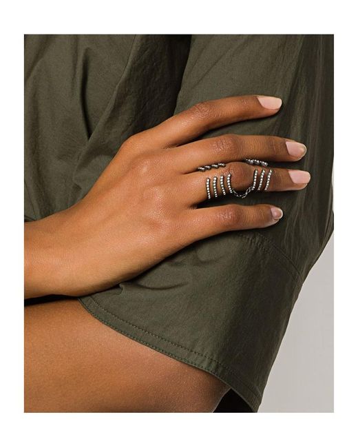 FEDERICA TOSI White Multi-Ring Ring