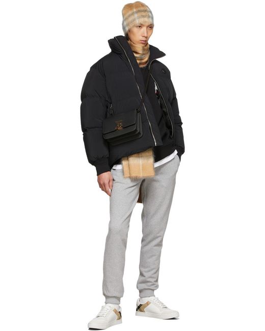 Burberry Black Small Tb Monogram Bag