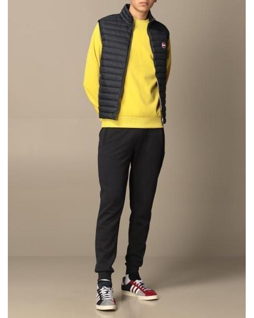 Colmar Blue Quilted Down Gilet for men