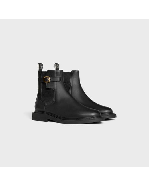 Céline Black Universite Chelsea Boot