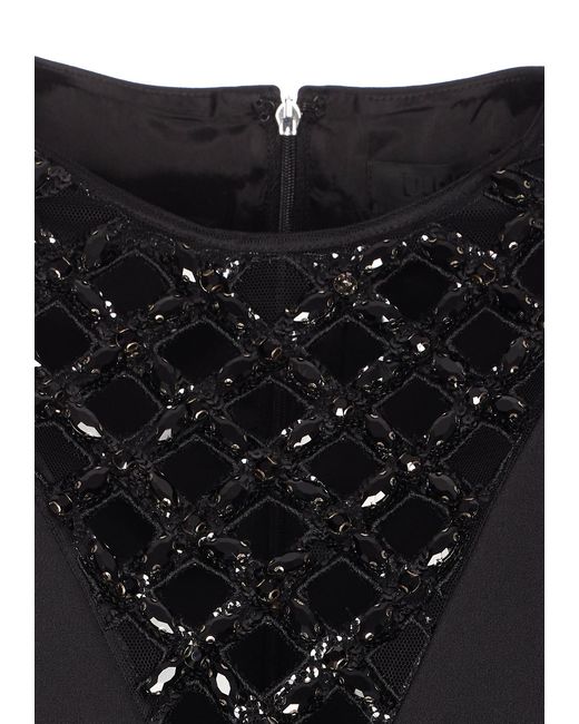Liu Jo Black Sleeveless Mini Dress