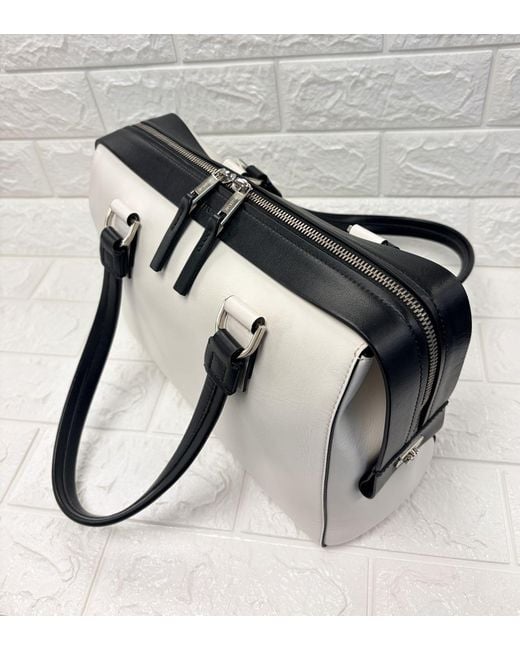 Sportmax White Zippered Shoulder Bag