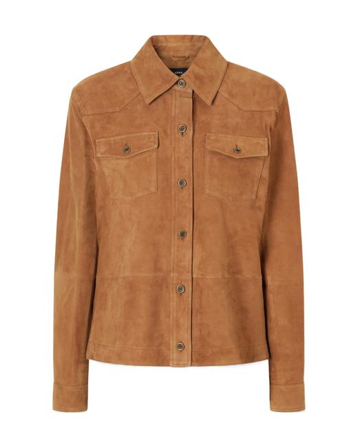 Arma Brown Suede Jacket