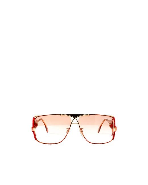 Cazal Pink Retro Sunglasses for men