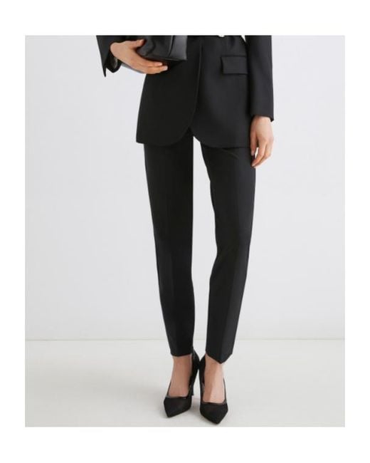 Marella Blue Stretch Fabric Chino Trousers