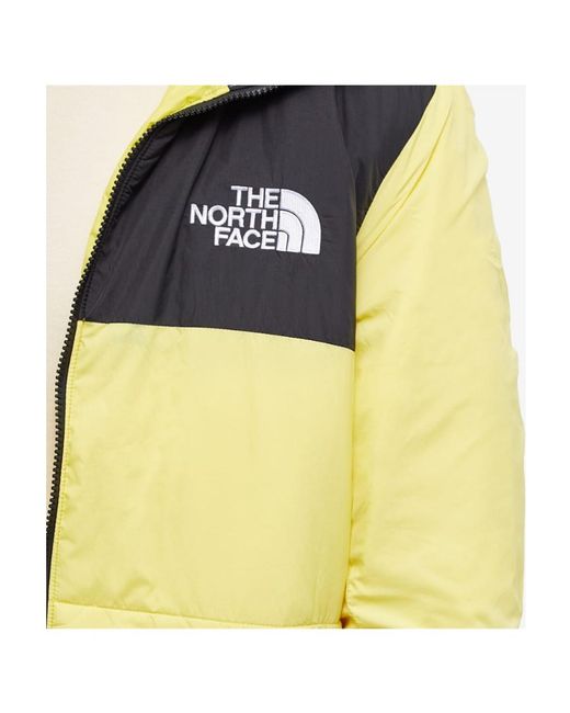 The North Face Yellow Logo Zipper Cotton Suit for men