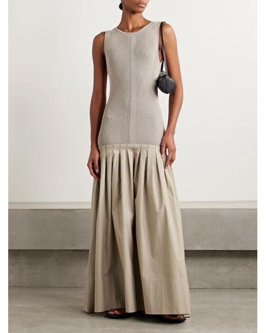Proenza Schouler Natural Gene Patchwork Dress