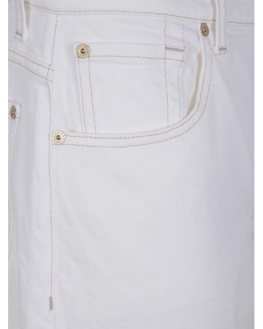 7 For All Mankind Gray Wide-Leg Jeans
