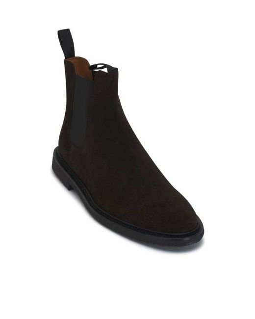 Common Projects Black Round Head Boots for men