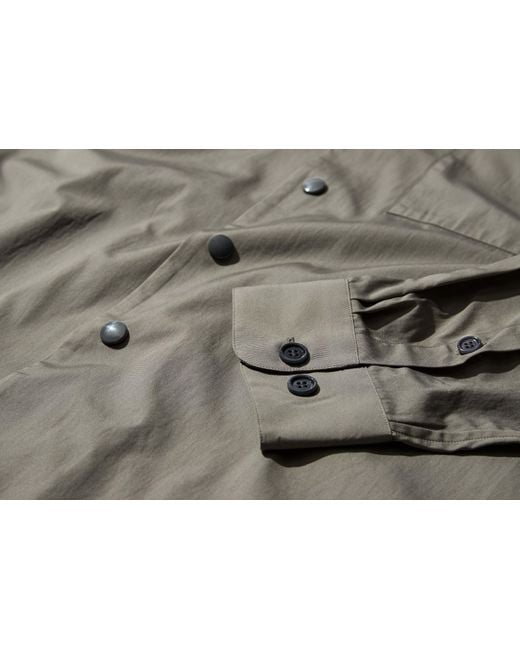 Dries Van Noten Gray Long Sleeve Shirt for men
