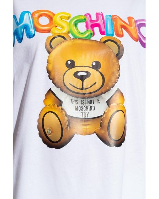 Moschino White Open-Necked Shirt