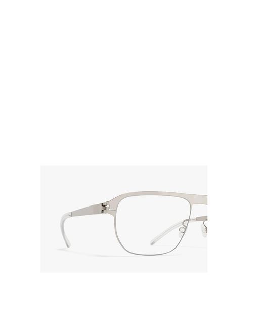 Mykita White Full-Frame Flat Mirror