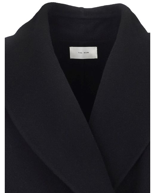 The Row Blue Polli Double Breasted Jacket