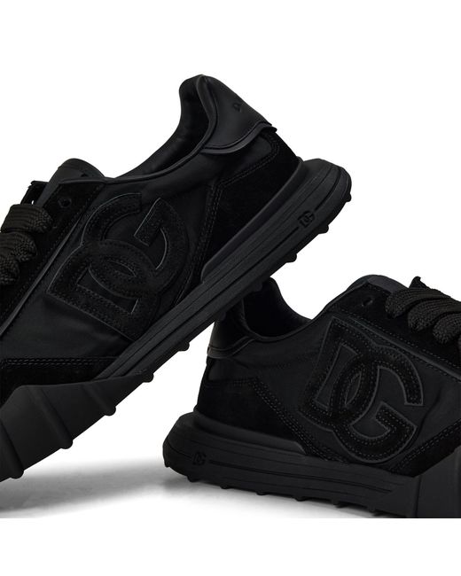 Dolce & Gabbana Black Casual Running Shoes for men