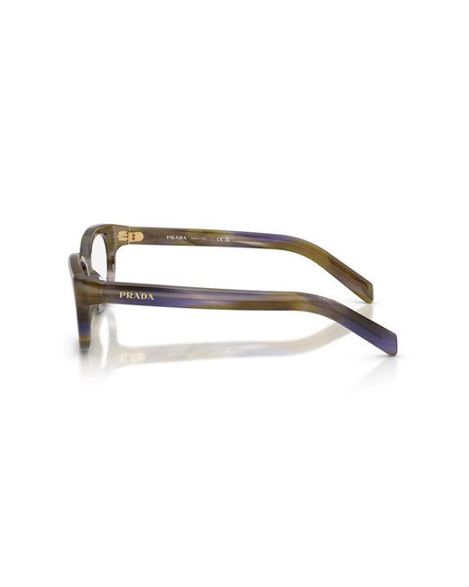 Prada White Full-Frame Non-Prescription Glasses for men