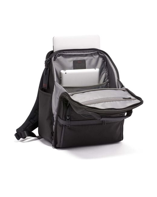 Tumi Black Adjustable Shoulder Strap Backpack for men