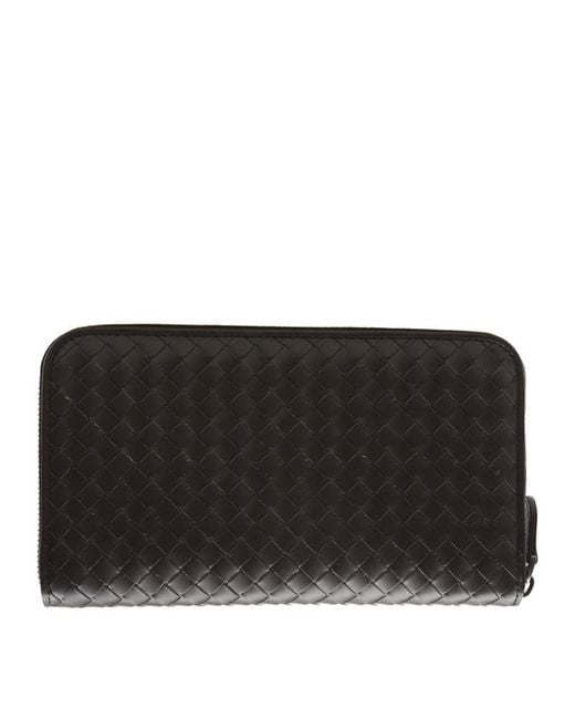 Bottega Veneta Black Long Purse for men