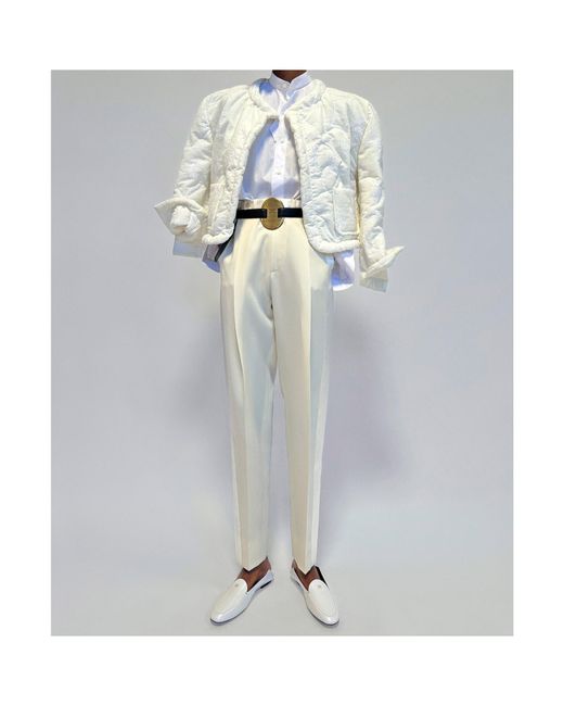 Céline White Jacket