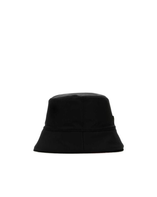 Prada Black Logo Hat