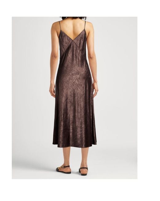MAX&Co. Brown Slip Dress